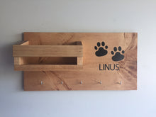 Load image into Gallery viewer, Dog Leash Holder with Storage