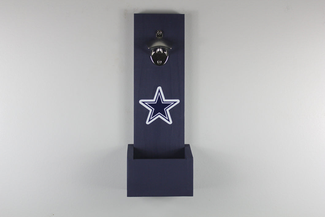 Dallas Cowboys Inspired Hanging Bottle Opener