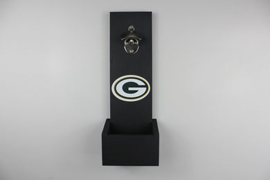 Green Bay Packers Inspired Hanging Bottle Opener