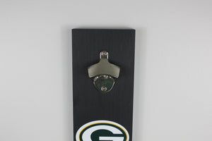 Green Bay Packers Inspired Hanging Bottle Opener
