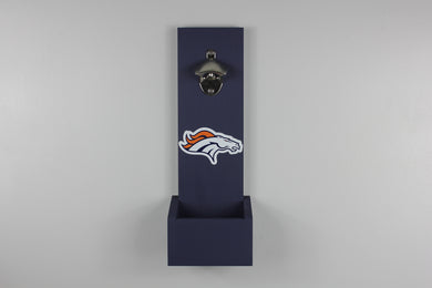 Denver Broncos Inspired Hanging Bottle Opener