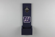Load image into Gallery viewer, New York Giants Inspired Hanging Bottle Opener