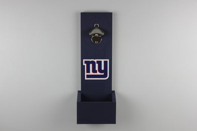 New York Giants Inspired Hanging Bottle Opener
