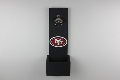 San Francisco 49ers Inspired Hanging Bottle Opener