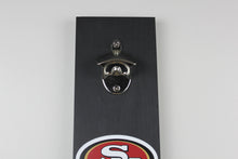 Load image into Gallery viewer, San Francisco 49ers Inspired Hanging Bottle Opener