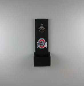 Ohio State Buckeyes Inspired Hanging Bottle Opener