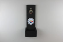 Load image into Gallery viewer, Pittsburgh Steelers Inspired Hanging Bottle Opener