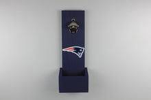 Load image into Gallery viewer, New England Patriots Inspired Hanging Bottle Opener - Flying Elvis logo