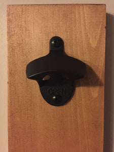 Buck Silhouette Hanging Bottle Opener