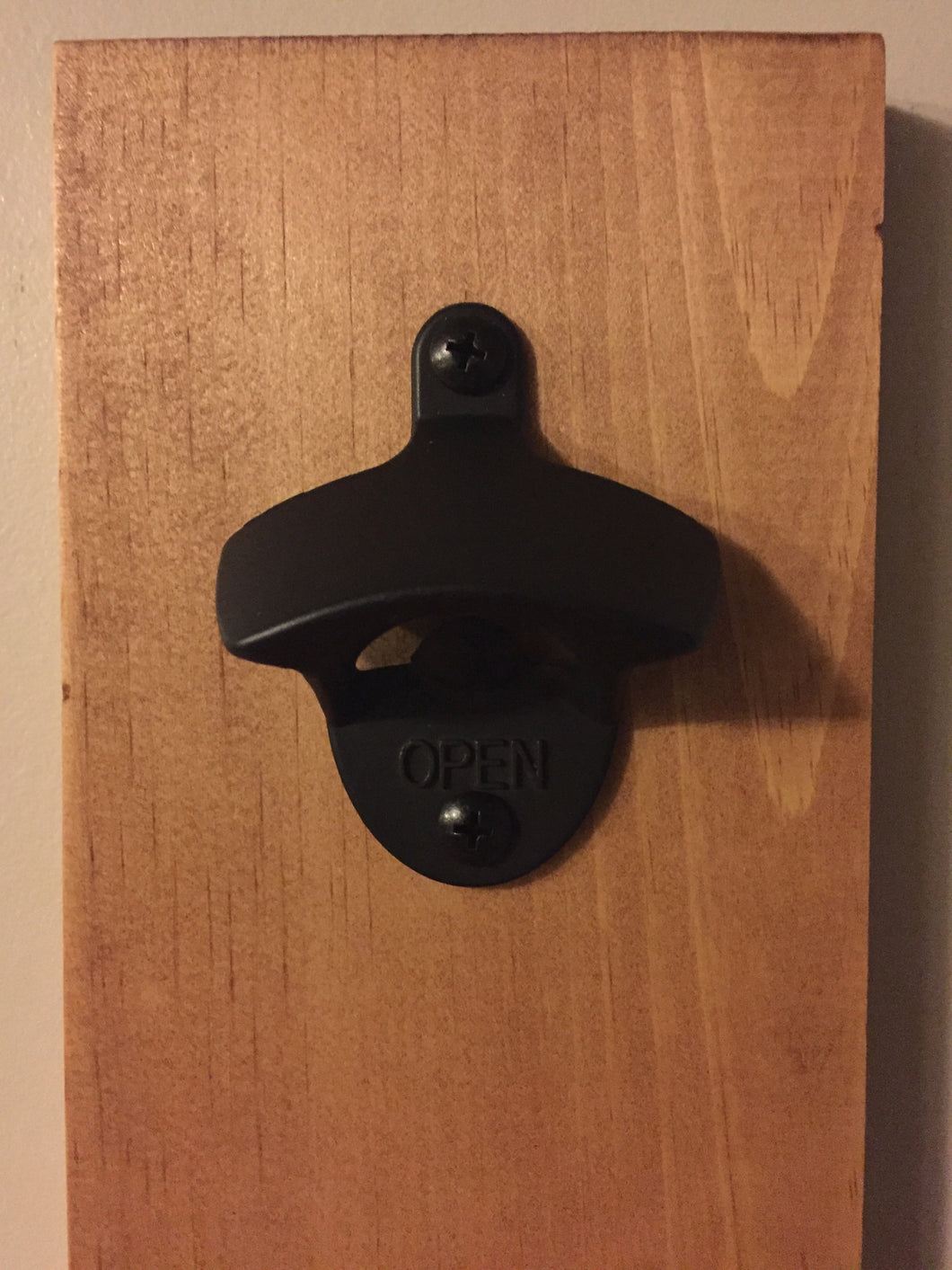 Buck Silhouette Hanging Bottle Opener