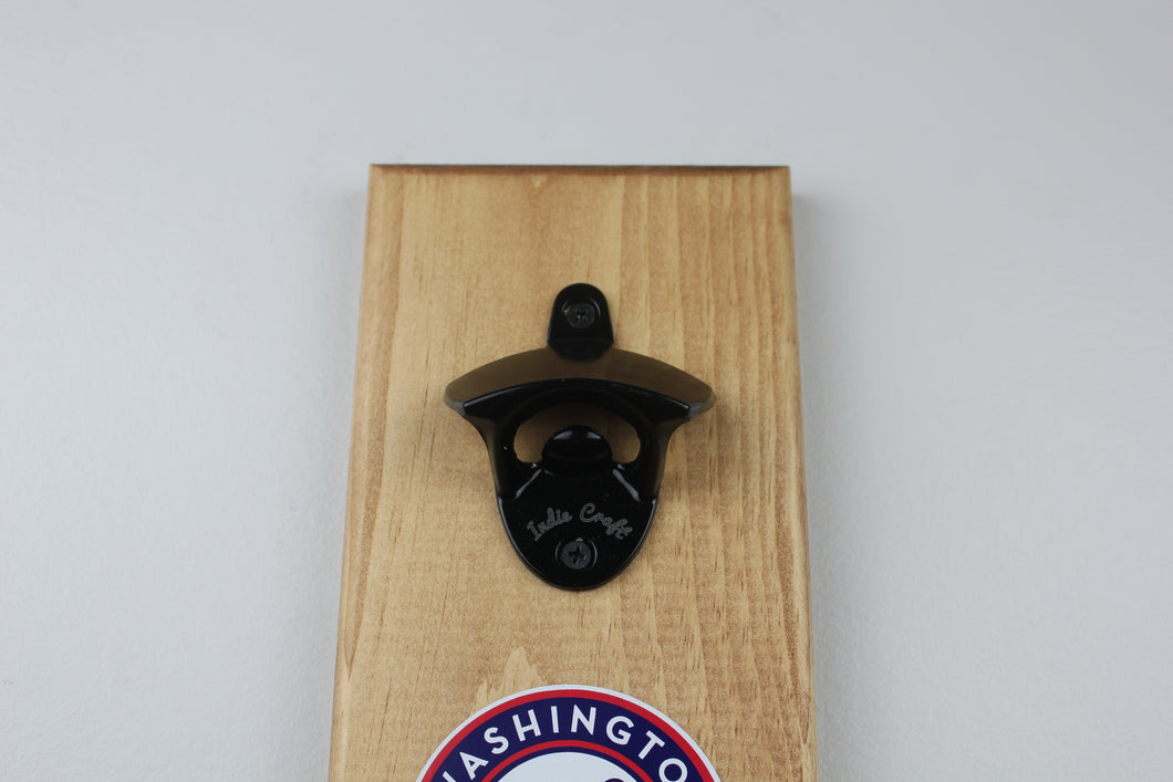 Washington Nationals Inspired Magnetic Hanging Bottle Opener