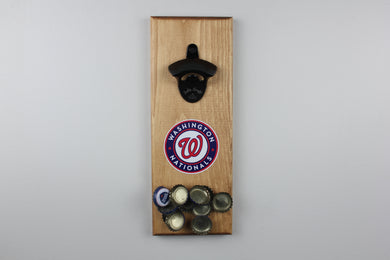 Washington Nationals Inspired Magnetic Hanging Bottle Opener