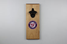 Load image into Gallery viewer, Washington Nationals Inspired Magnetic Hanging Bottle Opener