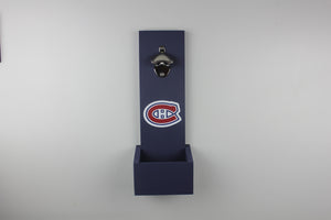 Montreal Canadiens Inspired Hanging Bottle Opener