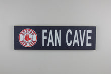 Load image into Gallery viewer, Boston Red Sox Inspired Fan Cave Wood Sign