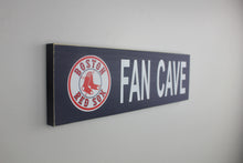 Load image into Gallery viewer, Boston Red Sox Inspired Fan Cave Wood Sign