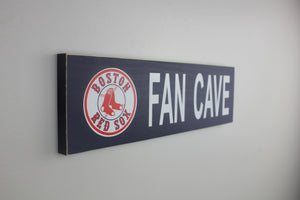 Boston Red Sox Inspired Fan Cave Wood Sign