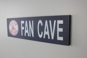 Boston Red Sox Inspired Fan Cave Wood Sign