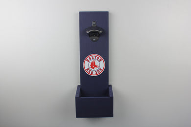 Boston Red Sox Inspired Hanging Bottle Opener