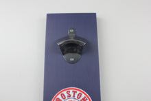 Load image into Gallery viewer, Boston Red Sox Inspired Hanging Bottle Opener