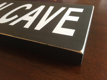 Load image into Gallery viewer, Pittsburgh Penguins Inspired Fan Cave Wood Sign