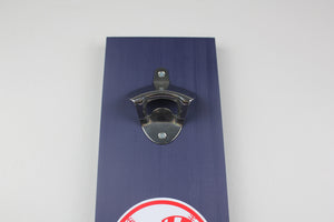 New York Yankees Inspired Hanging Bottle Opener - Top Hat logo