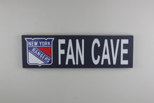 Load image into Gallery viewer, New York Rangers Inspired Fan Cave Wood Sign