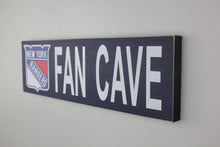 Load image into Gallery viewer, New York Rangers Inspired Fan Cave Wood Sign