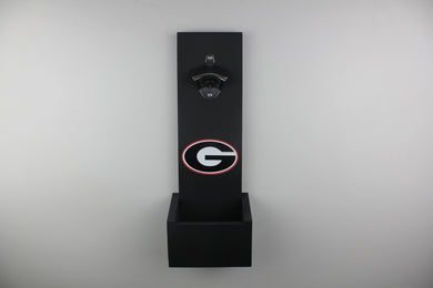 Georgia Bulldogs Inspired Hanging Bottle Opener