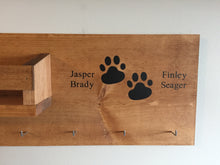 Load image into Gallery viewer, Dog Leash Holder with Storage