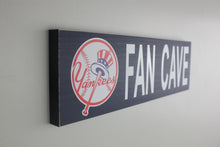 Load image into Gallery viewer, New York Yankees Inspired Fan Cave Wood Sign