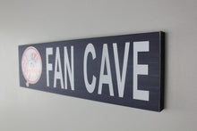 Load image into Gallery viewer, New York Yankees Inspired Fan Cave Wood Sign