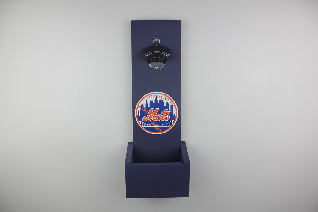 New York Mets Inspired Hanging Bottle Opener