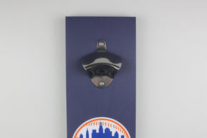 New York Mets Inspired Hanging Bottle Opener