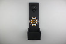 Load image into Gallery viewer, Boston Bruins Inspired Hanging Bottle Opener with Bear Head Opener