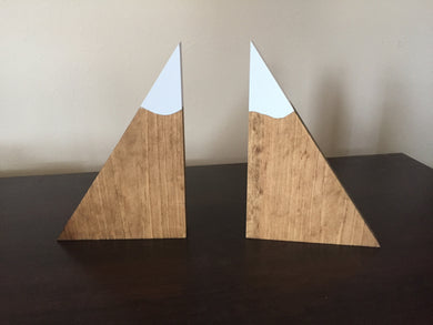 Mountain Bookends - Small Set