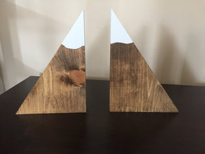 Mountain Bookends - Large Set