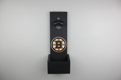 Boston Bruins Inspired Hanging Bottle Opener