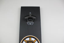 Load image into Gallery viewer, Boston Bruins Inspired Hanging Bottle Opener