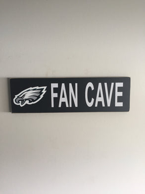 Philadelphia Eagles Inspired Fan Cave Wood Sign