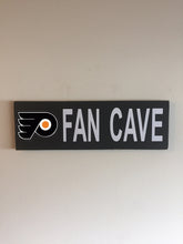 Load image into Gallery viewer, Philadelphia Flyers Inspired Fan Cave Wood Sign