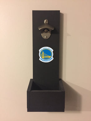 Golden State Warriors Inspired Hanging Bottle Opener